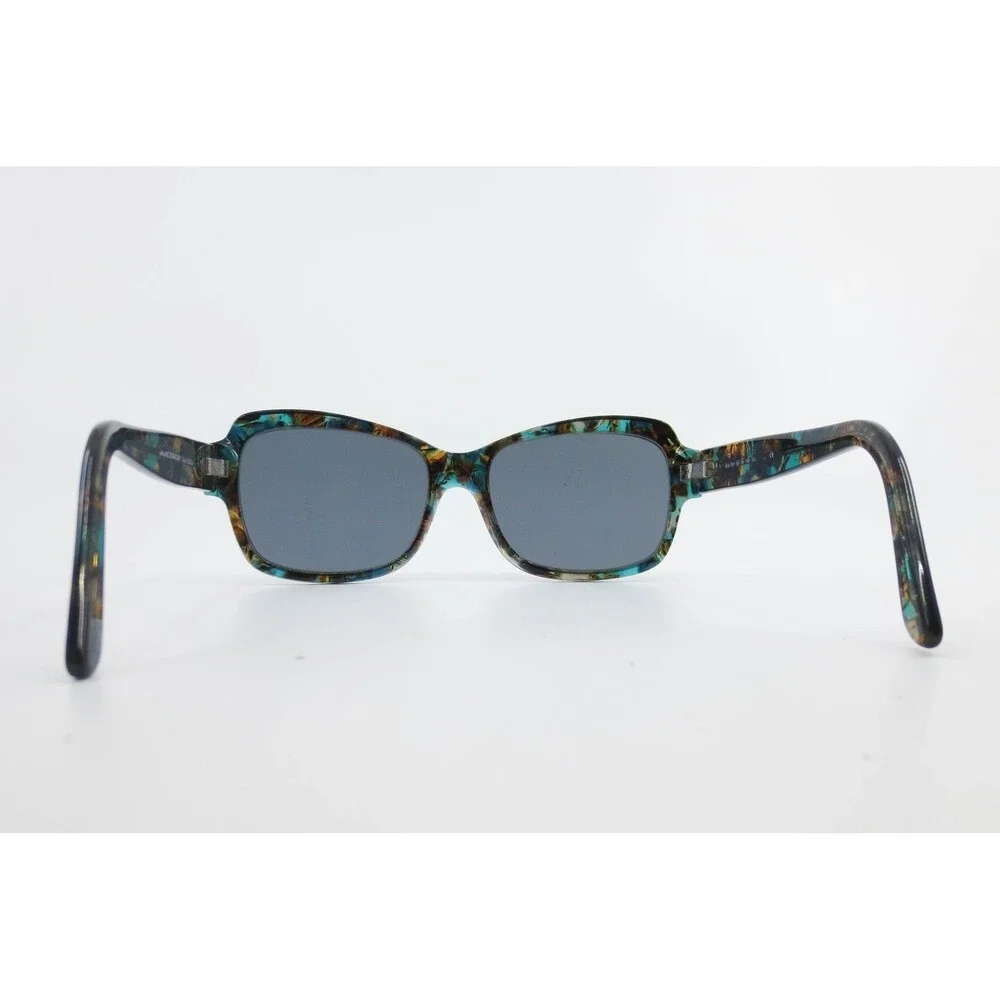 Kirkland Signature Taylor Sunglasses Blue Tortoise Rectangular Frame 55-16-140